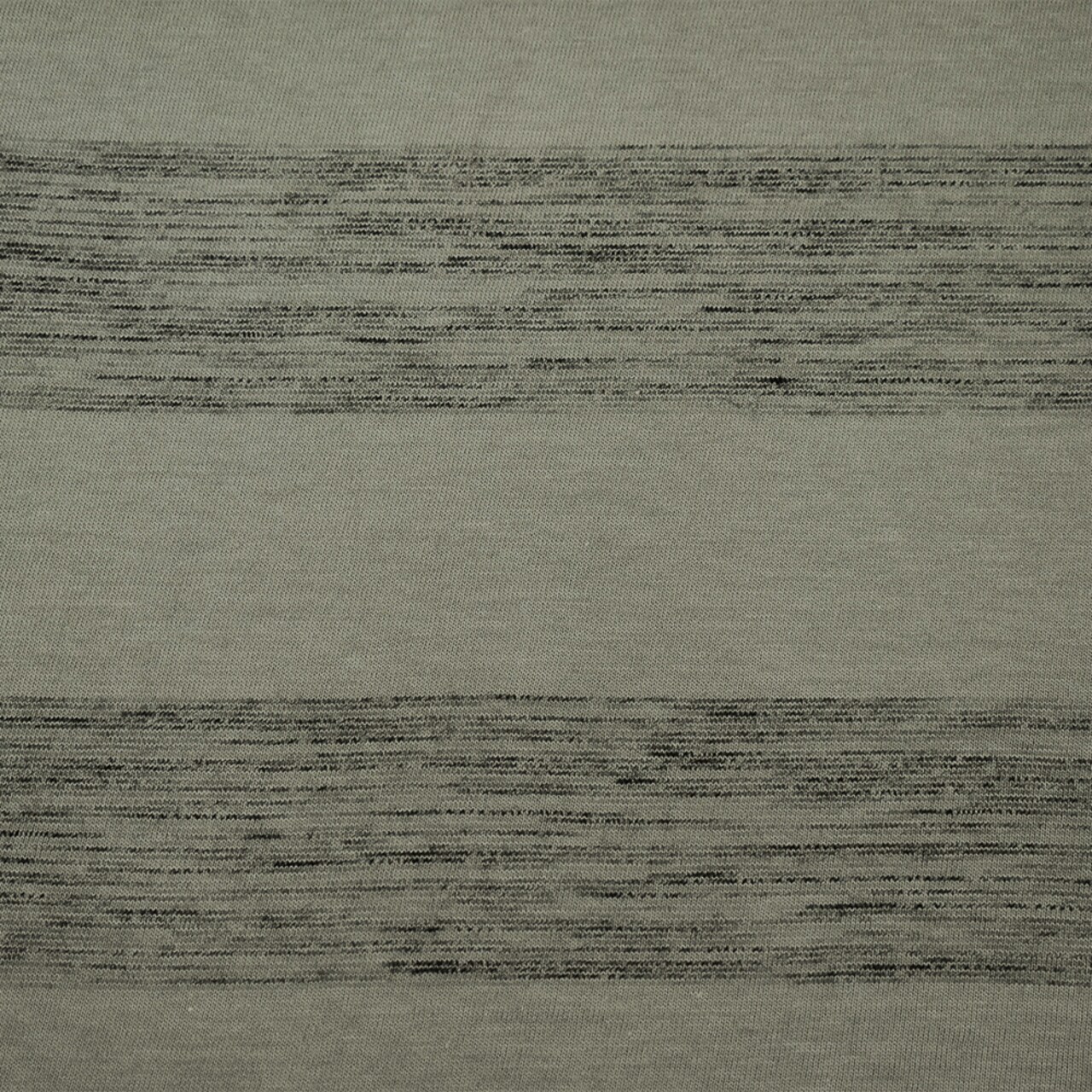 Gray-Black Cotton Stretch Spandex Texture Stripe Jersey Knit Fabric By the Yard